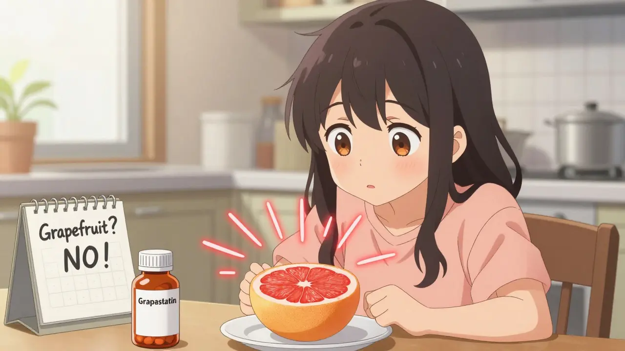 Grapefruit and Statins: What You Need to Know About the Dangerous Interaction